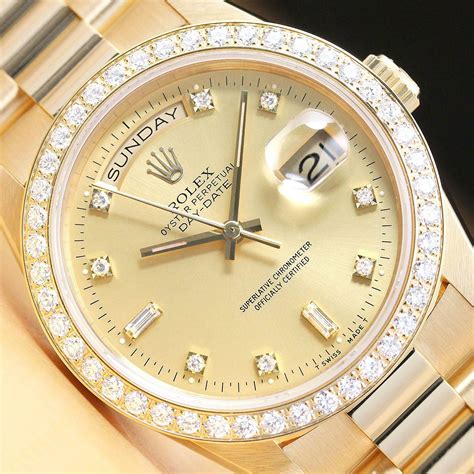 rolex 18238 diamond dial|Rolex day date 18238.